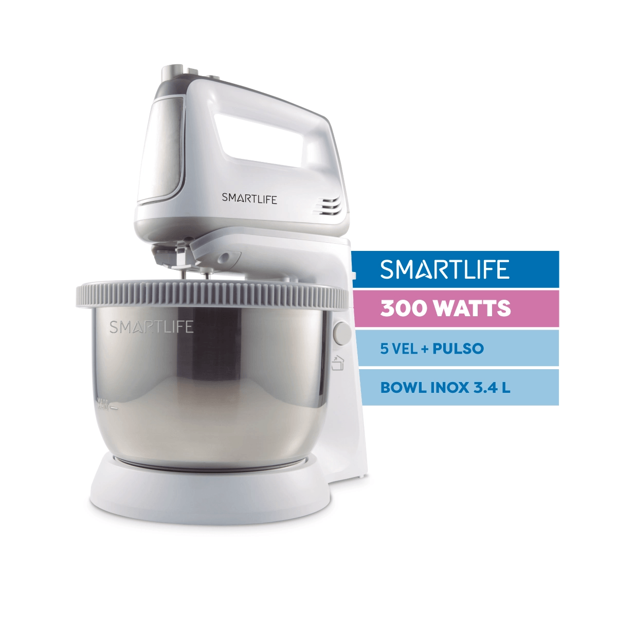 Batidora C/Bols SL HMR5035IX 5Vel. 300W