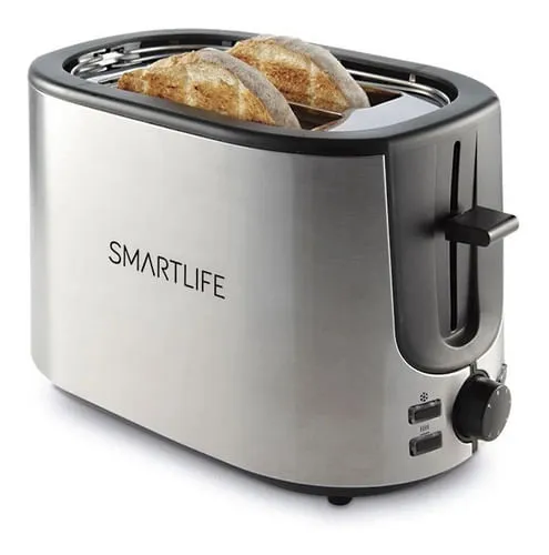 Tostadora SL TO1701 - 2 Panes 1000W Inox
