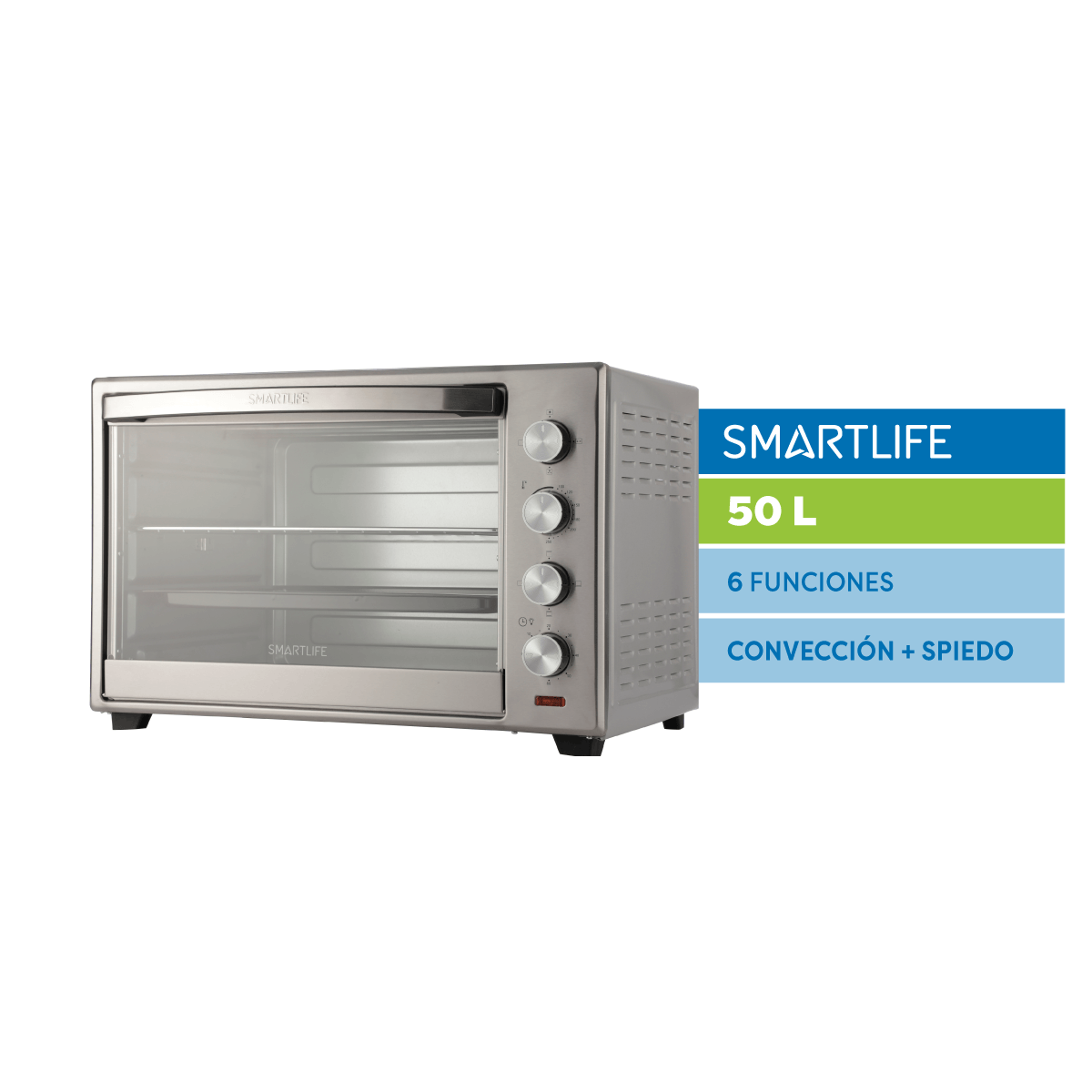 Horno Elec. SL TOR050PN 50 Lts. Neg