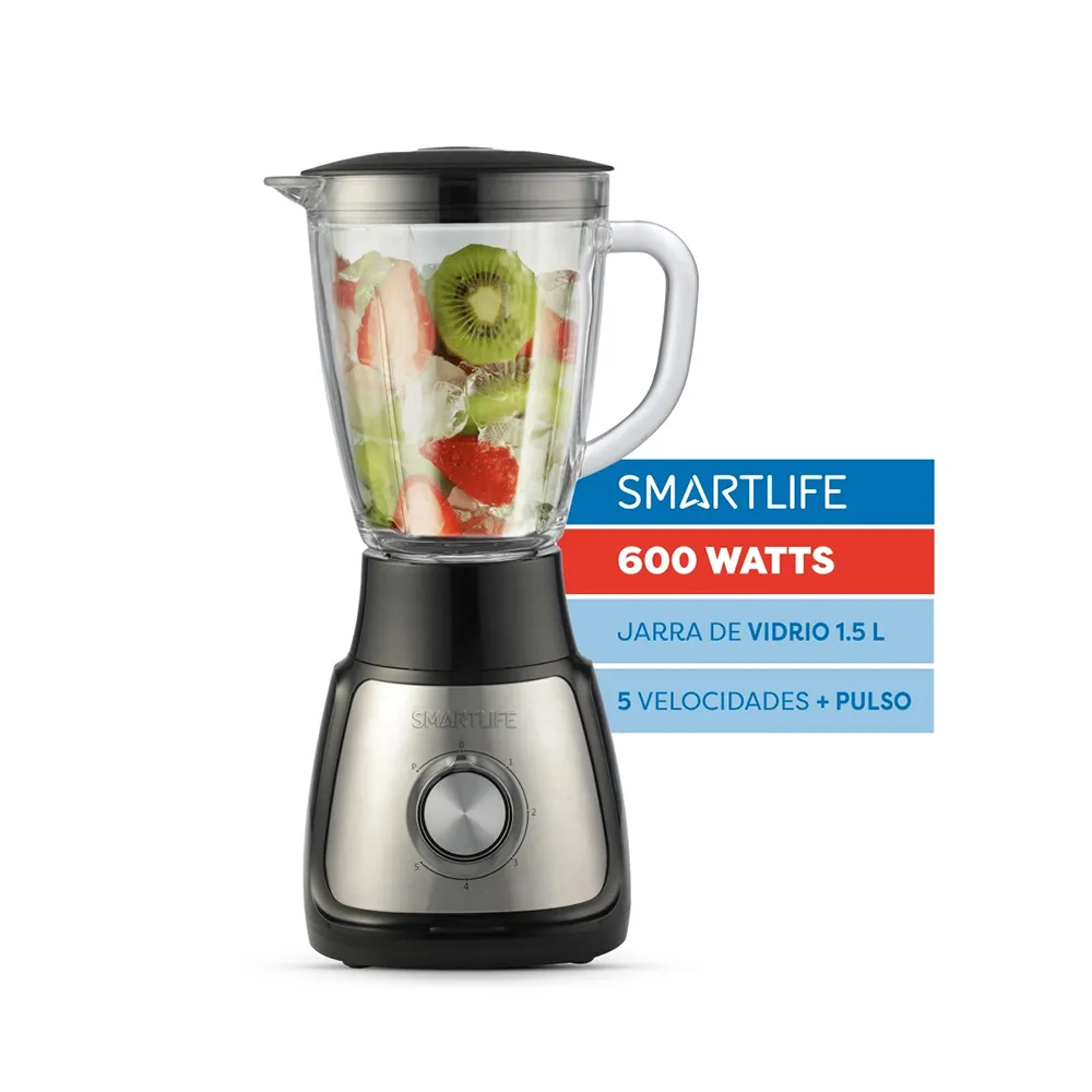 Licuadora SL BL1055PN 600W 1.5 Lts. Negr