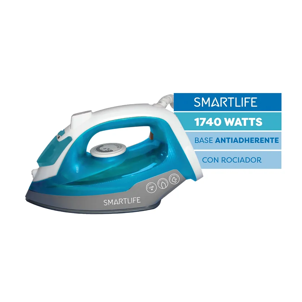 Plancha Vapor SL SI2473PN 1740W Antiadhe