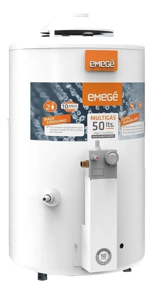 Ttque 50 Lts MG 50 C/Sup. Pie/Colgar