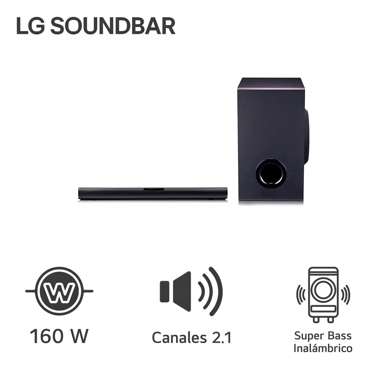 Barra De Sonido SQC1 160W