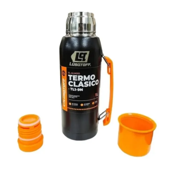 Termo 1,00 Lts. TL1-9N Negro