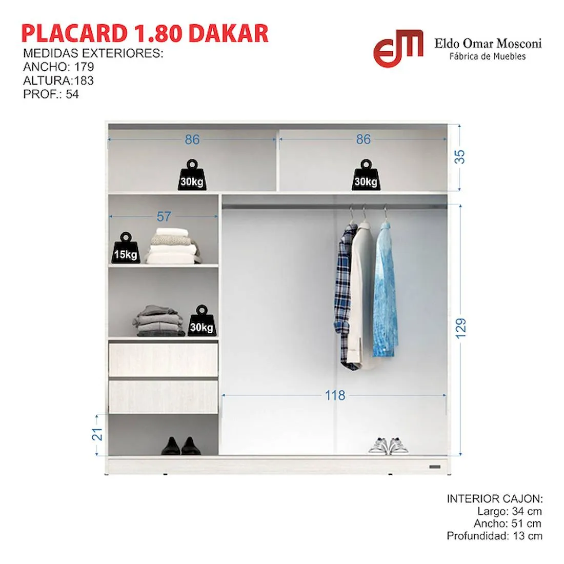Placard 635 L.Premium 3P Corr/3C Tabaco