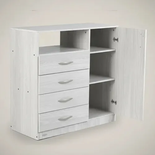Chifonier 921 4 Cajones Gris Andino