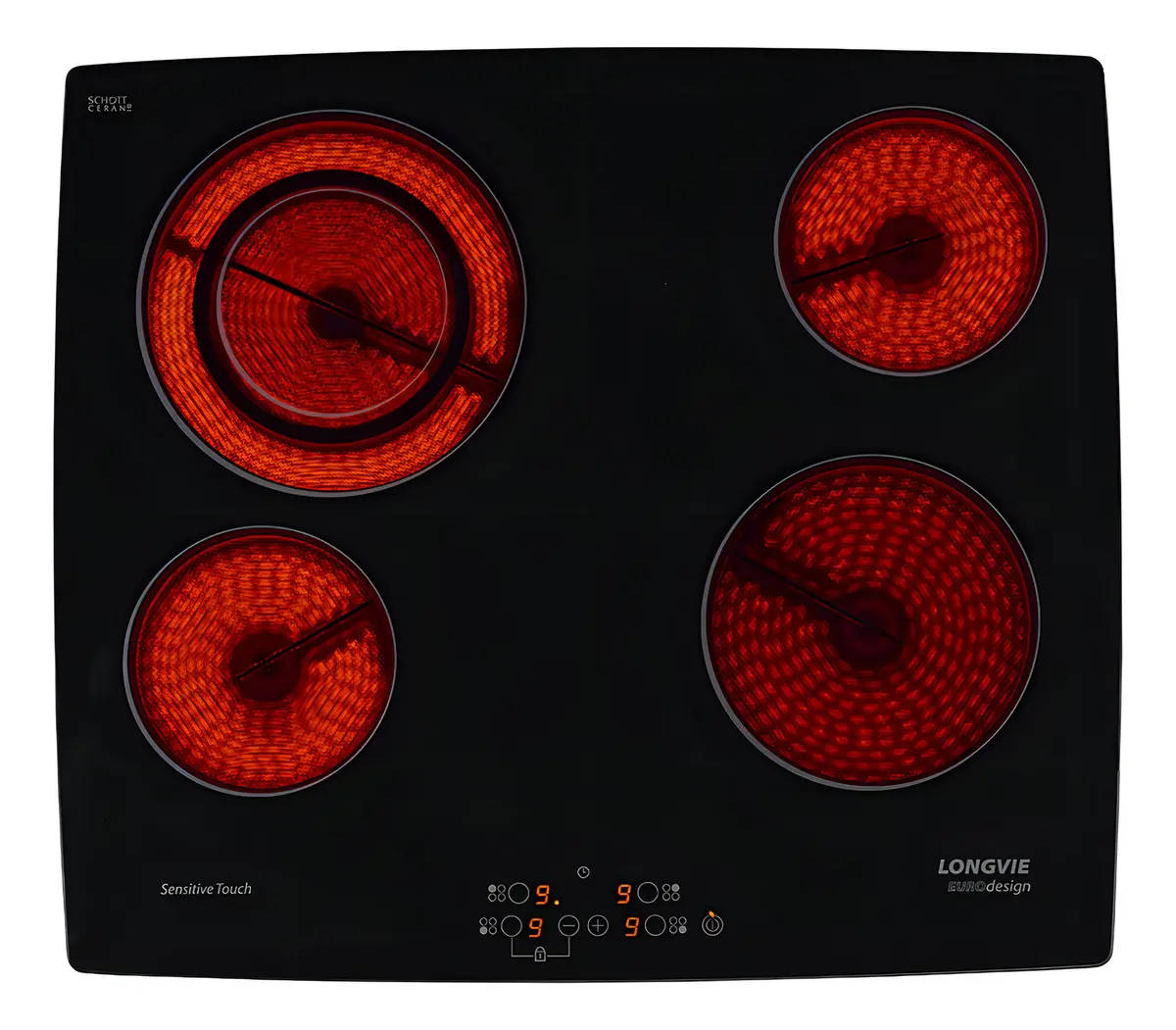 Anafe 4H AVS T360K Vitrocerámico 9 Nive