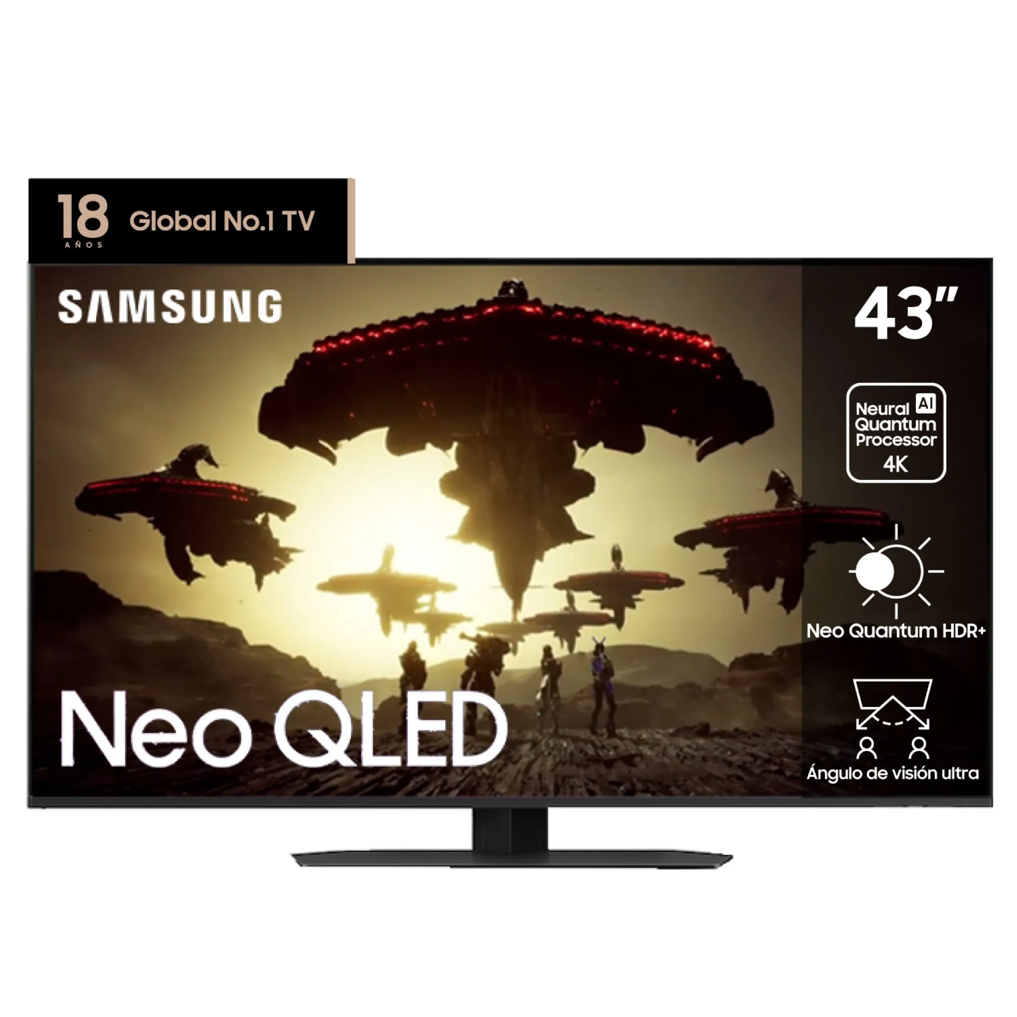 Tv. LED 43 QN43QN90CA GCZB Smart QLED "