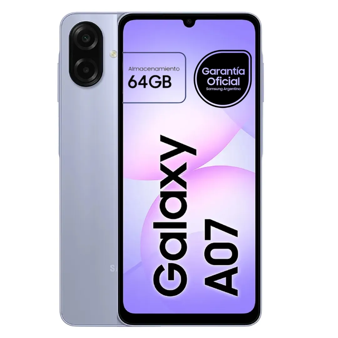 Telef. Cel. SM-A075 Galaxy A07 64GB Negr