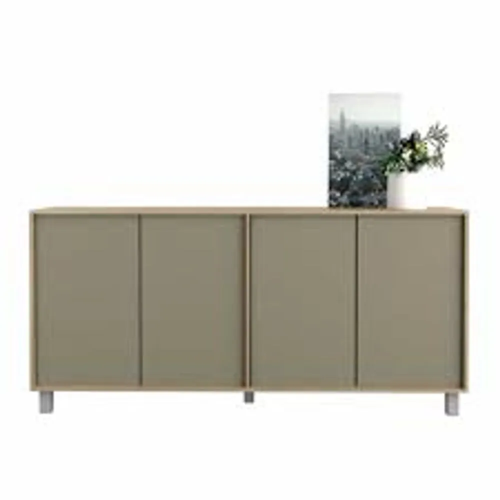 Bahiut 7008 1.80M 4P Olmo/Gris C