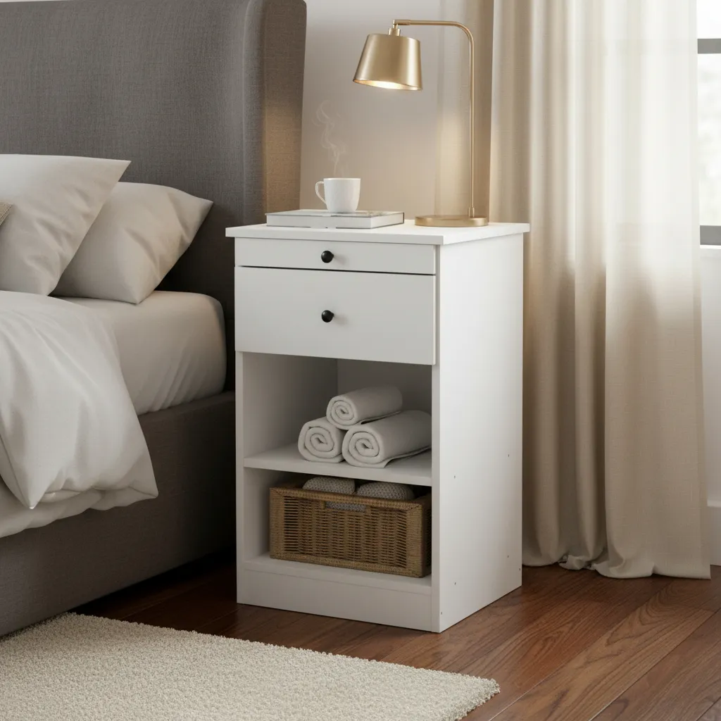 Mesa D/Luz MLD C/Desayunador Blanco