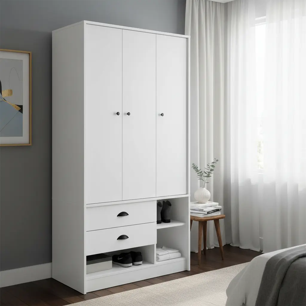 Ropero LIBE30 180x50x90 Blanco