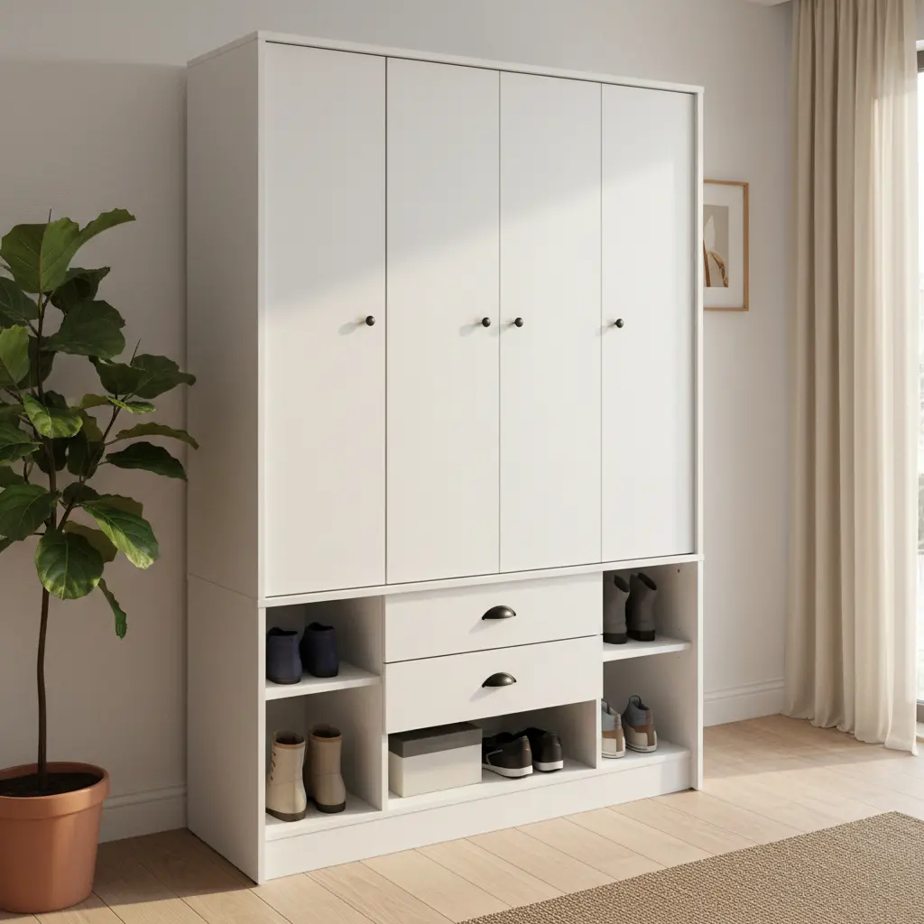 Ropero LIBE40 180x50x120 Blanco