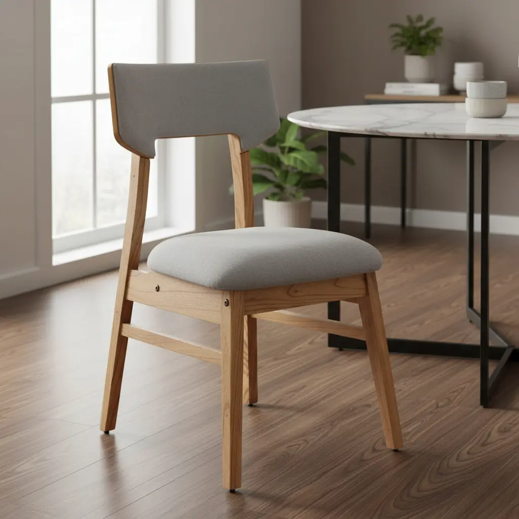 Silla Kioto Asiento/Resp Jackard Roble